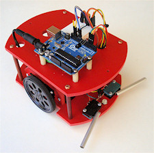 Build Your First Robot Chassis Kit, from Servo Magazine (ArdBot II) - Product Image