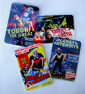 Famous Robot Movie Poster Magnets -- Add Instant Flair to Any Room, T-shirt, or Jacket! - Product Image